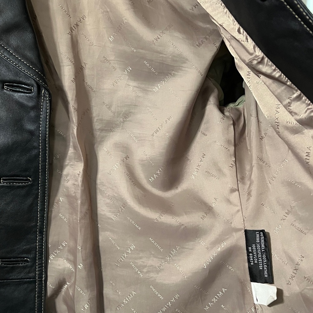 Leather jacket small - Picture 3 of 4